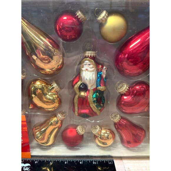 Holiday Home Accents Glass Ornament Value Pack 23 Piece Christmas Decor Set - Picture 2 of 4